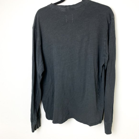 Rag & Bone standard issue gray henley - Picture 3 of 6